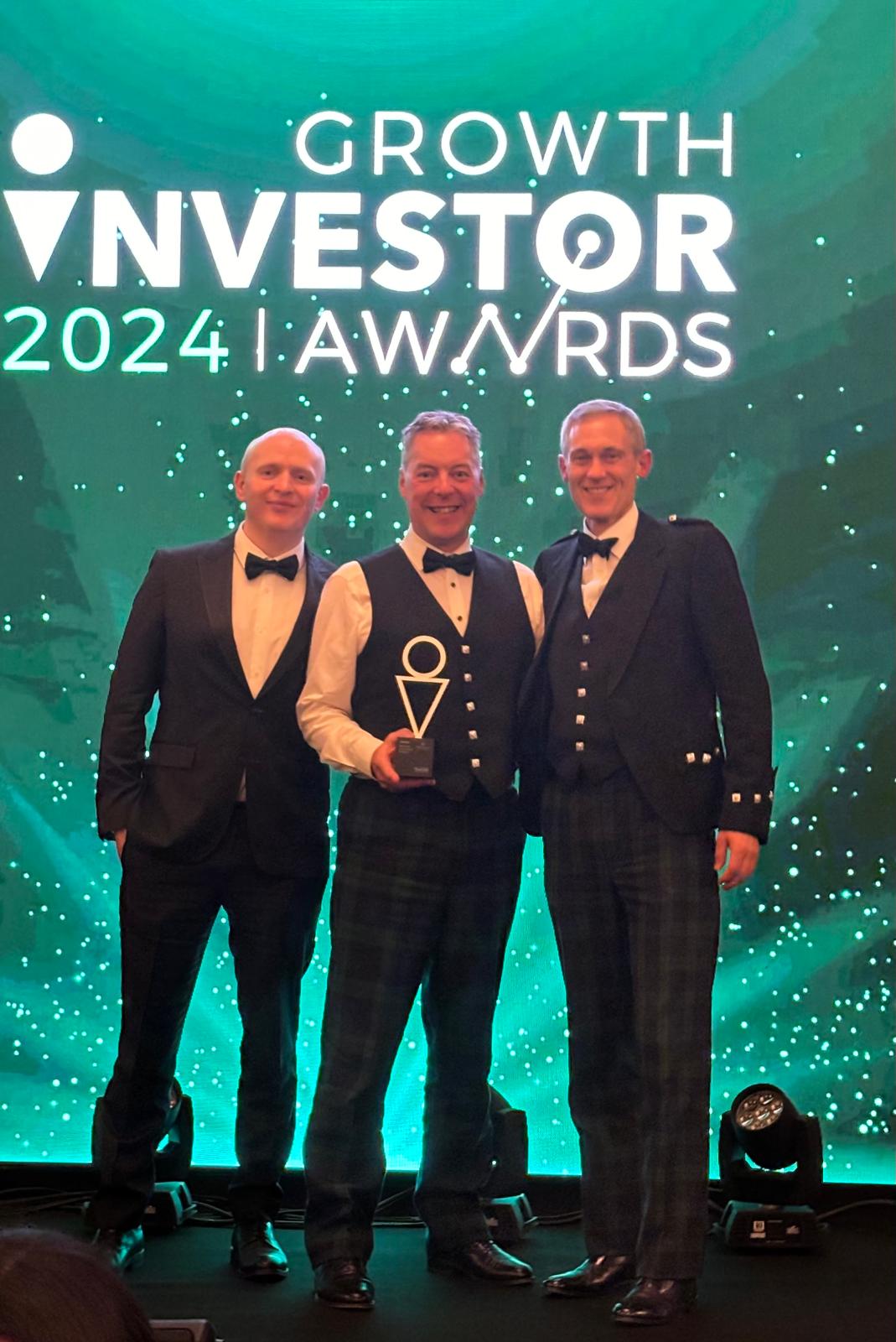 Thorntons Investments celebrated success at last night’s Growth Investors Awards tenth anniversary dinner.